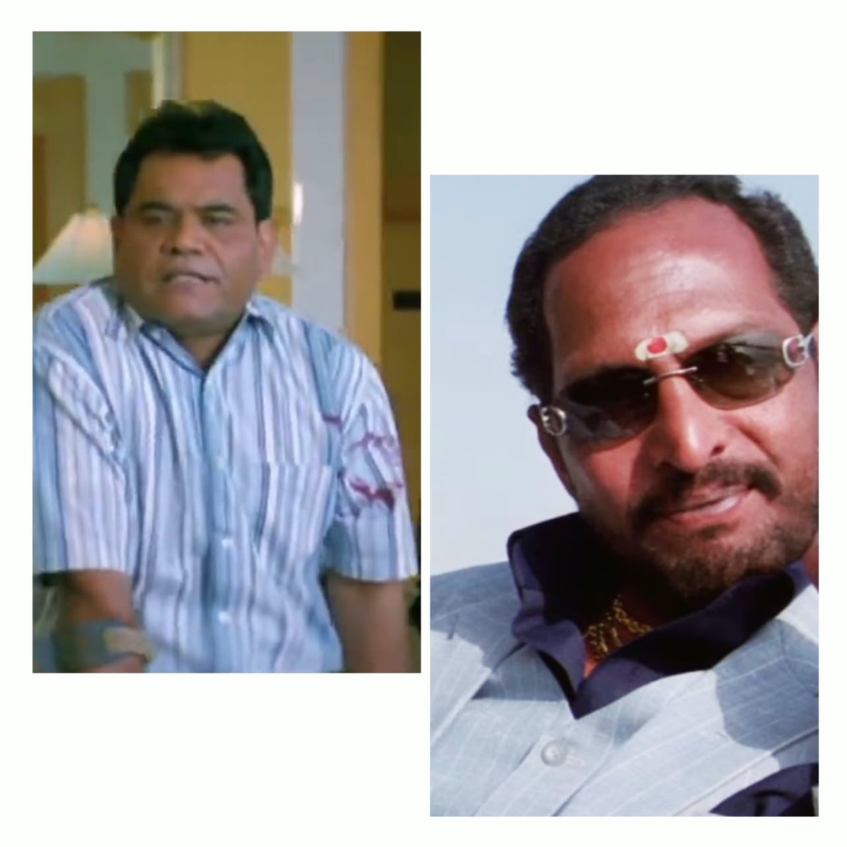 sagarcasm's tweet photo. Ballu and Uday bhai both died in a span of 15 days. The gates of heaven would Welcome this comedy duo https://t.co/JgZzIK6ln8