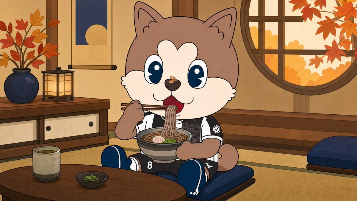 shibit428's tweet photo. 10月8日はそばの日なんだって🍜

つるつるっとすいこんだら

おはなの先までつゆがついちゃった😳

おそば、おいしいね〜！

#SHIBUYACITYFC #そばの日 https://t.co/o2ATRJxKxy