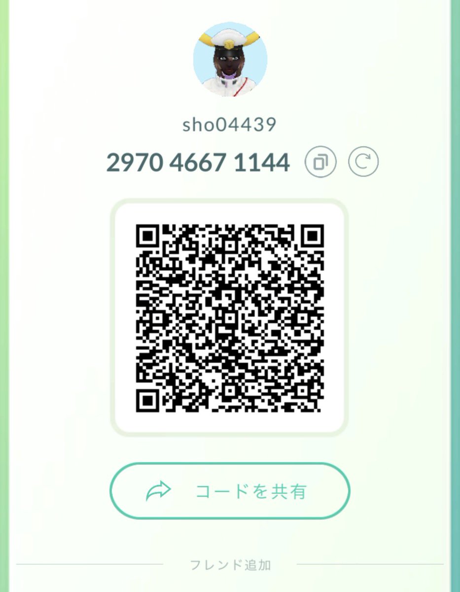 Bk5tlew260638Sn's tweet photo. 最近復帰しました！ギフト毎日交換しましょ🎁🔄

2970 4667 1144

#ポケモンGO
#ポケモンGOフレンド
#ポケモンGOフレンド交換
#フレンド交換 https://t.co/pozGSVYSAo