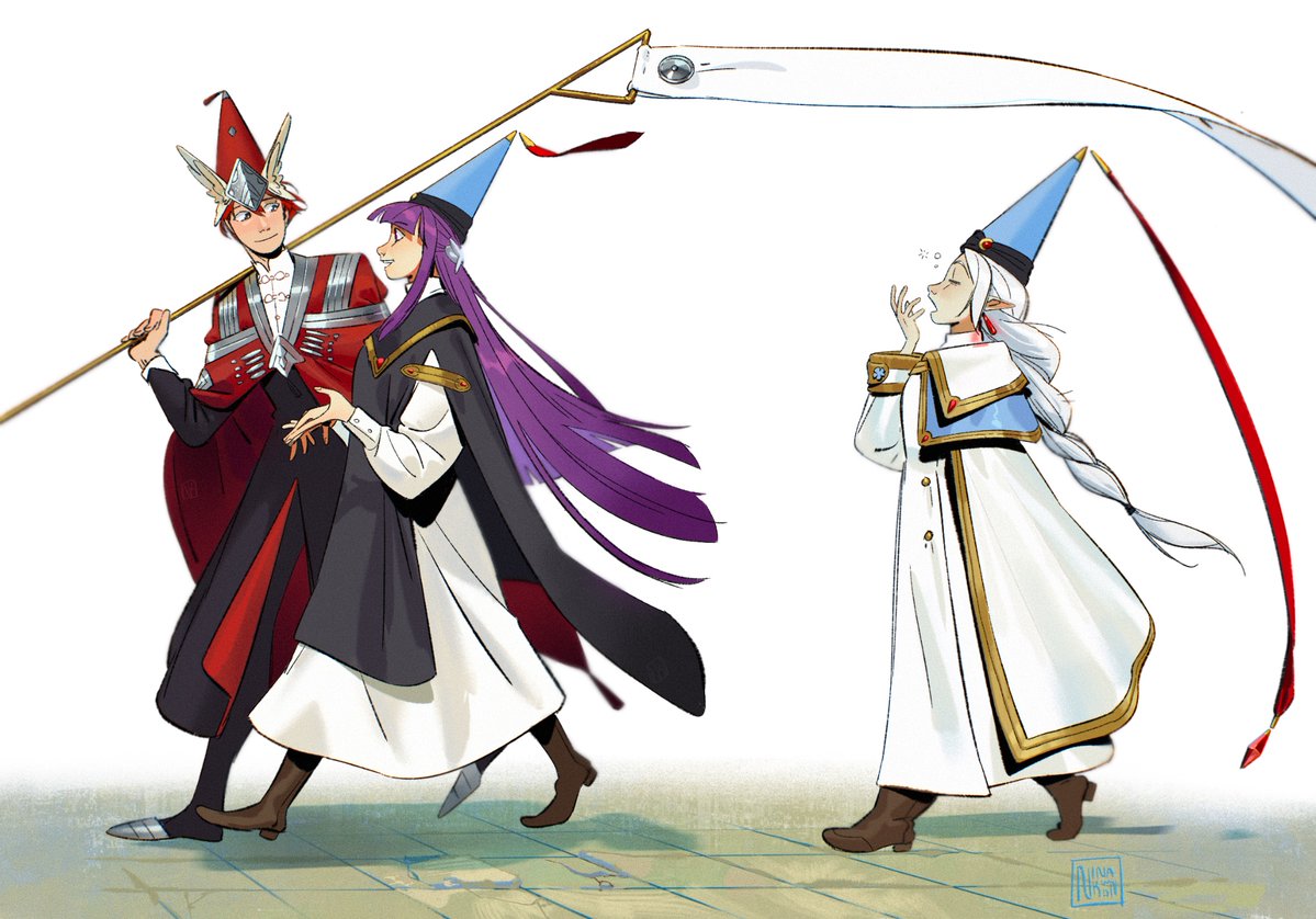 P0oLMaintenance's tweet photo. Beyond the Atelier #frieren #witchhat #witchhatattelier https://t.co/hkXJb61Z77