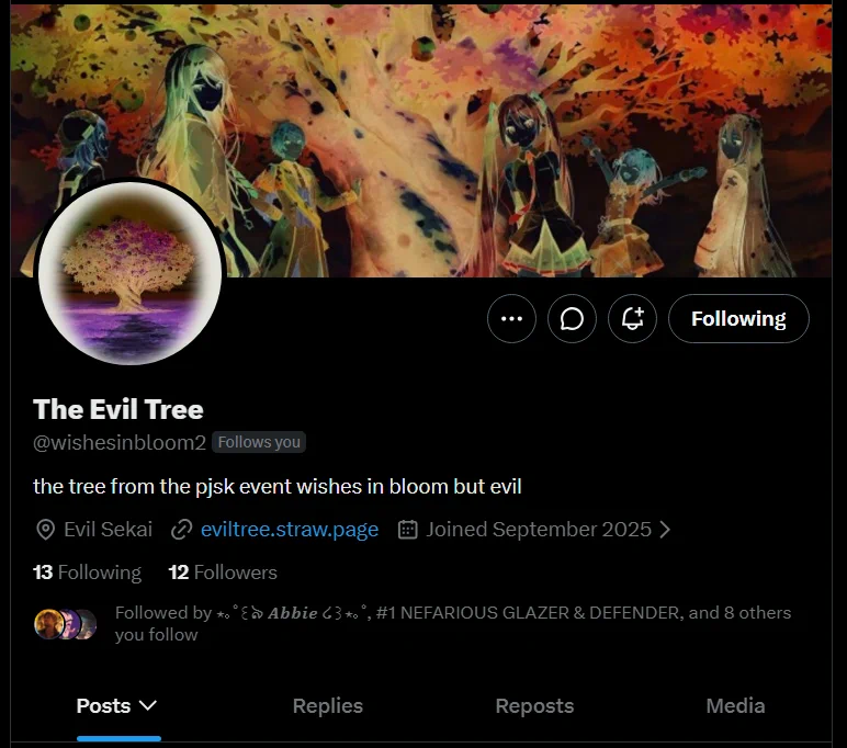The Tree on X: 
