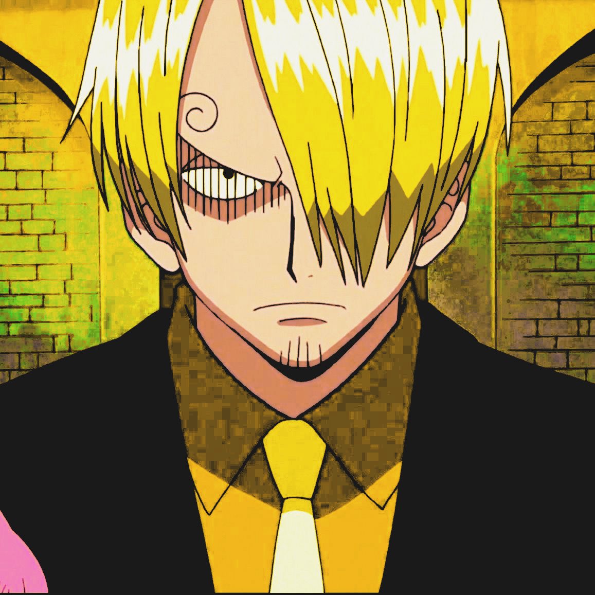 MASTERCHEFSANJI's tweet photo. ❝ slop .ᐣ you dare call my delicious dishes slop .ᐣ you won’t be saying that when you are too busy stuffing your face with my meals fit for a king. I’d kick you back in the ocean before you ever get a bite of me. ❞ https://t.co/R3QsPoX9BB