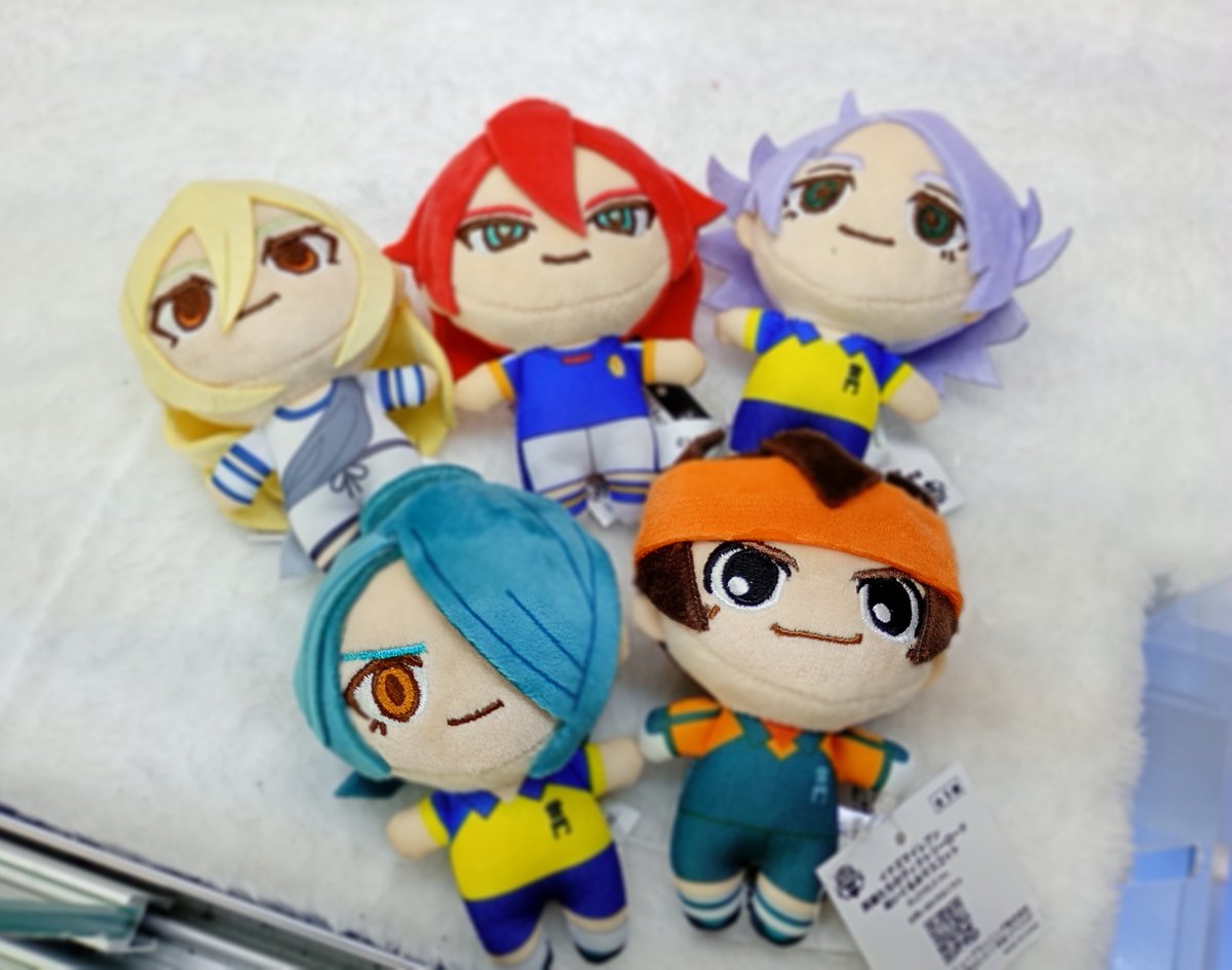 r1_ikeihin's tweet photo. ⸜ 𝓝𝓮𝔀 ⸝

#イナズマイレブン #イナイレ
のぬいぐるみマスコット⚽️が新登場💫

プライズでは珍しいので
ぜひお見逃しなく＞ω＜✌🏻︎✩ https://t.co/GOAQEnRCYn