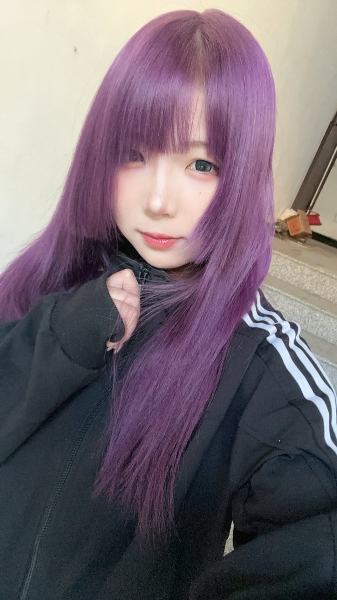 maofanqi77's tweet photo. 💜#紫发 https://t.co/Kcx9y45iYs