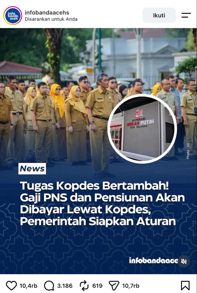 yayancanggih's tweet photo. Udah ada bank modern malah disuruh balik ke jaman purba https://t.co/m62FkDEJj1