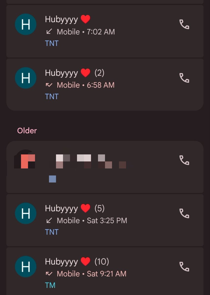 MICHPRAXEDES's tweet photo. Ganyan sya pag di agad ako nakakareply bukod pa ang tawag sa number 😂

Nothing change, consistent since day 1🥹

Thank you Lord after ng mga pinagdaanan ko before ,talagang bumawi ka sa binigay mo ngayon literal na answered prayer ♥️ https://t.co/vbxaVghGe6