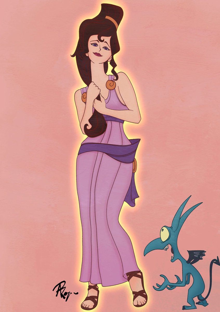irogans's tweet photo. Drawtober 2026
PANIC

Rounding out the first week with Panic from Hercules. Also featuring Megara I guess.

"all this panic and still no disco" https://t.co/z4uDBt0kGq