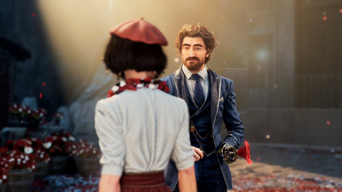 volkihar_vp's tweet photo. Day 8 - Tender moment
#ClairObscurExpedition33 #Expedition33 #E33Photomode #VPtober2026 https://t.co/IBWNcMcGyZ