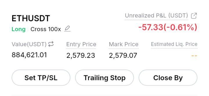 StackWithKing1's tweet photo. 🔴 LONG $ETH/USDT | Cross 50X

✅ Entry: MARKET PRICE 

🎯 TP: 2691.58

🛑 SL: 2542.28

Apply Proper Risk Management

#BitcoinTrading #BTCUSD #CryptoMarket #MarketAnalysis #TradingView #CryptoInvestor #Web3 #Blockchain #DeFi #Ethereum 

Join group below
👇🏻
https://t.co/ncT7venUK0 https://t.co/aaWBaRIAzb