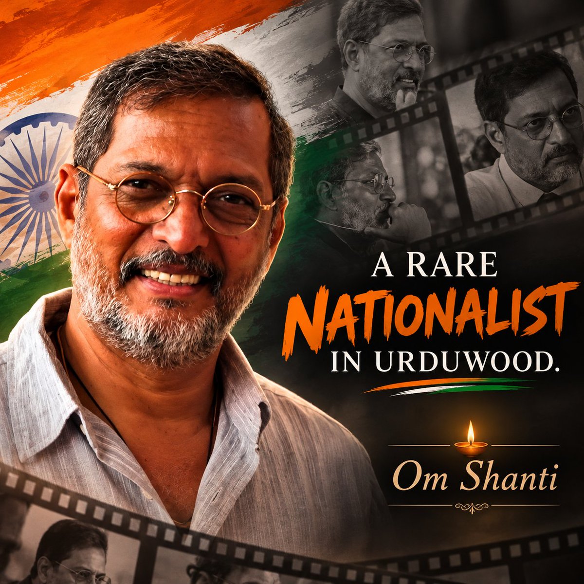 BattaKashmiri's tweet photo. A Rare Nationalist in Urduwood.

Om Shanti 🙏
#NanaPatekar https://t.co/ab6H98WnES