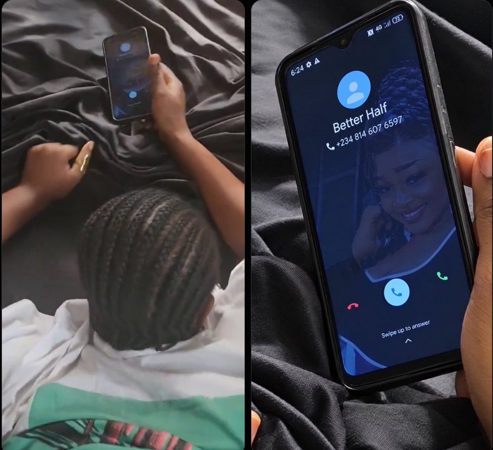 AfricaTrend01's tweet photo. The part 2 and 3 of the viral Azigi videos of the Nigerian woman and her bestie while on phone call with her better half boyfriend

Check 👇 https://t.co/0nEFSm14zd