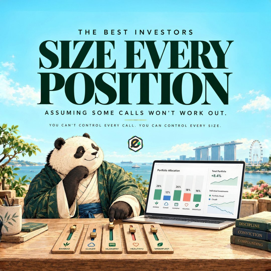 evolvevc's tweet photo. Plan Like You're Wrong

https://t.co/mQTofEmDtg

contact@evolvevcap.com
https://t.co/mej1EY9CY4
WhatsApp: +65 8181 4097

#Evolvevcap #EvolveVentureCapital #VentureCapital #PortfolioManagement #InvestmentStrategy #RiskManagement #Investing https://t.co/ReonQEuPaB