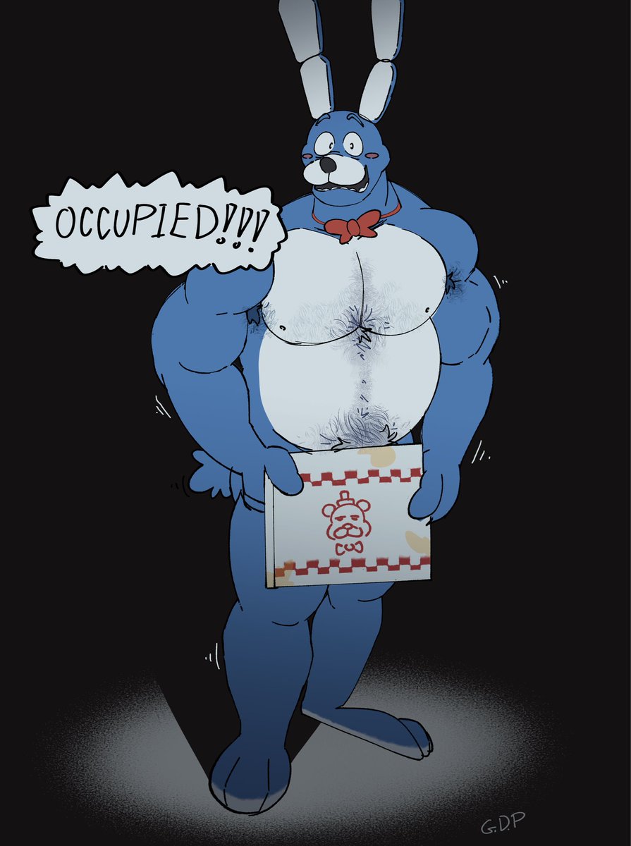 gay_deer_pits's tweet photo. Hey maybe lock the door next time Bonnie 

#fnaf #furryart https://t.co/JQrcjc4hCJ