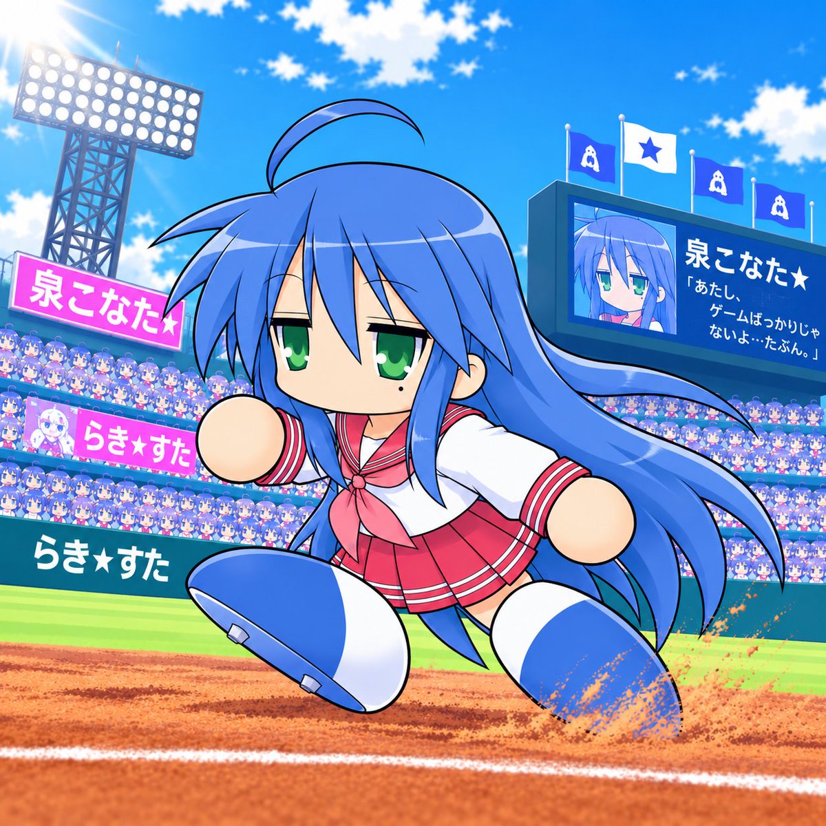 6aNHLEowCs79597's tweet photo. パワプロ　こなたver. https://t.co/MTir8iC9rS