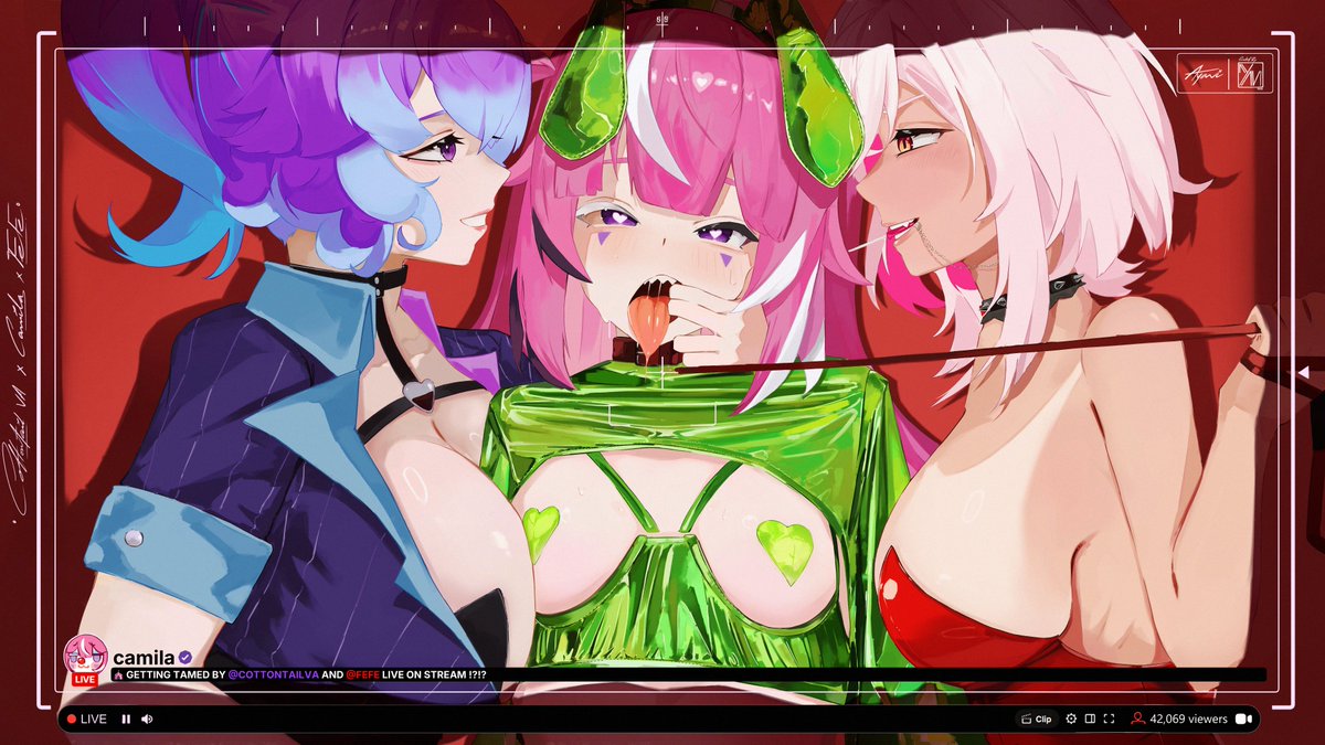 LewdYavi81293's tweet photo. I would watch this stream NGL if it happens XD ~ #camilart 
#cottoncreate 
#FeFeArt https://t.co/krOcvO4nKX