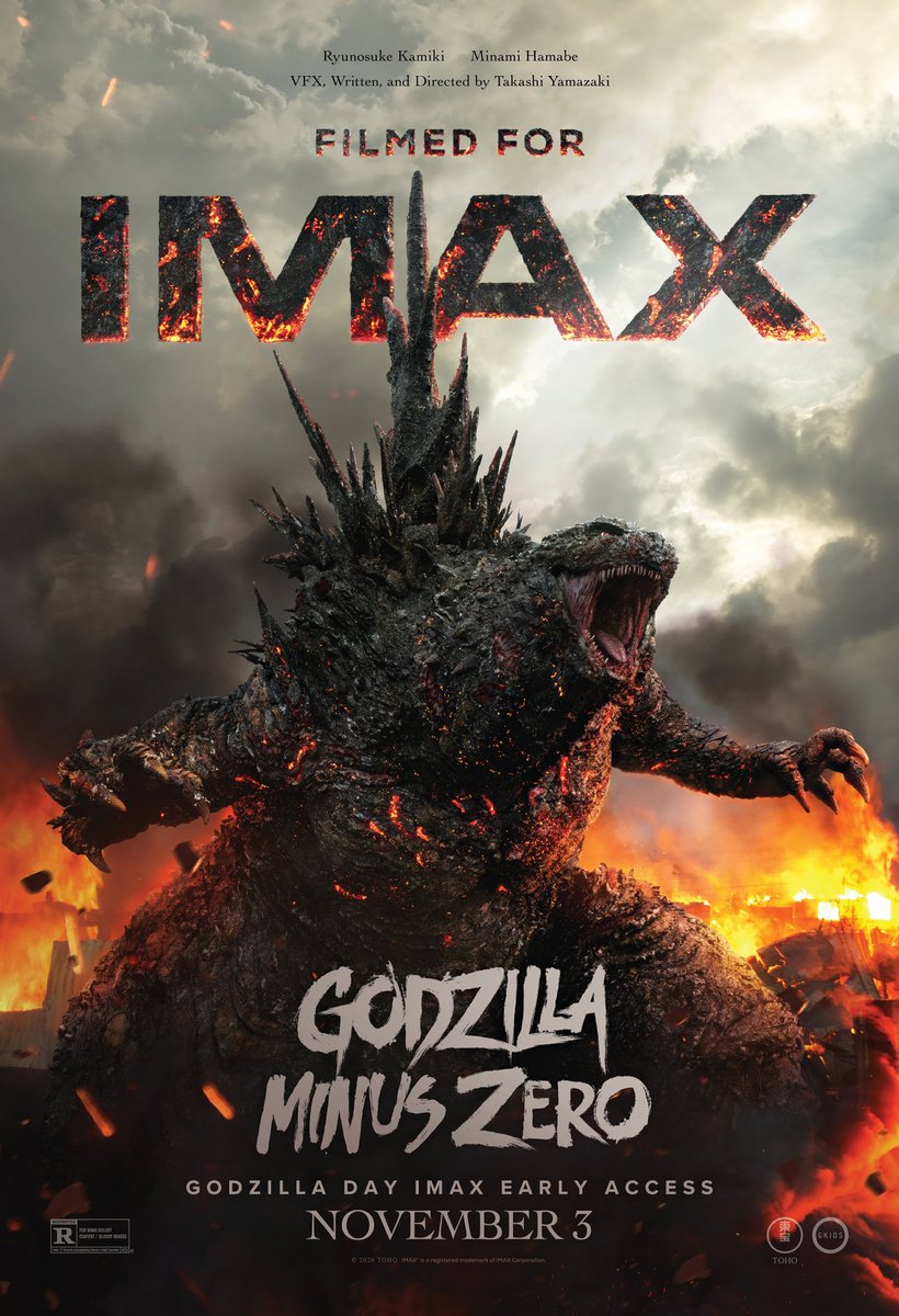 theKomixBro's tweet photo. IMAX Godzilla Minus Zero 
4K TEXTLESS POSTER!

🔥 CUSTOM KEY ART
📏 4K | 2800 x 4096
🎨 Textless By Me | #Godzilla
