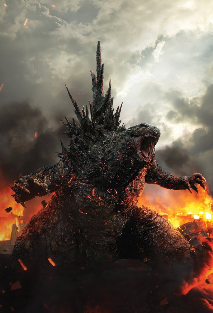 theKomixBro's tweet photo. IMAX Godzilla Minus Zero 
4K TEXTLESS POSTER!

🔥 CUSTOM KEY ART
📏 4K | 2800 x 4096
🎨 Textless By Me | #Godzilla
