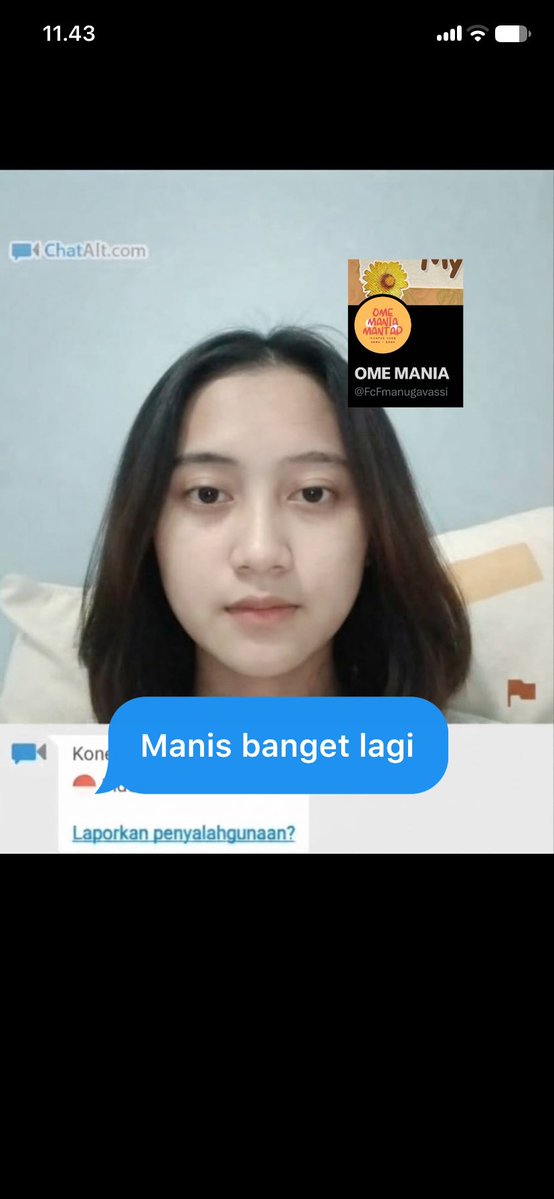 mm1699652390271's tweet photo. ome tv teteh manis gada lawan https://t.co/qOaKMTGQkn