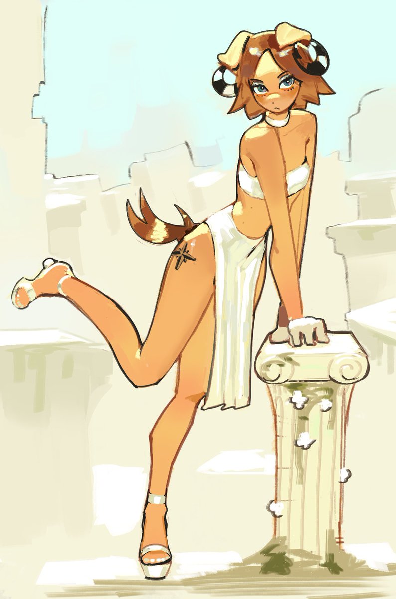 pingpenne's tweet photo. puella canis multis cum columnis https://t.co/ejrWipyUAR
