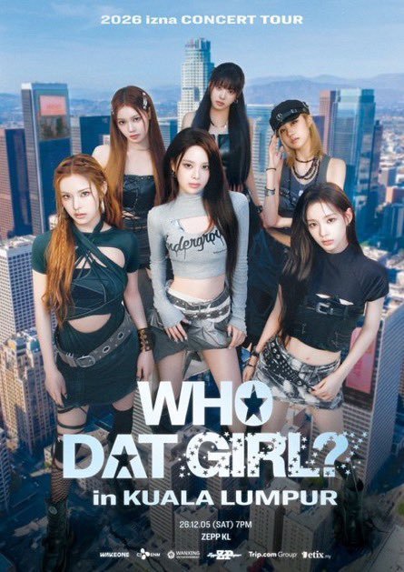 Koyuk125's tweet photo. 💎 2026 IZNA CONCERT TOUR 〈WHO DAT GIRL?〉 IN KUALA LUMPUR 💎
📅 日時：
 * 2026年12月5日(土) 19:00 (7:00 PM) 開演
📍 会場：ZEPP KL (Zepp Kuala Lumpur)（マレーシア・クアラルンプール）
🎟️ 料金：価格お問い合わせ（izna初のコンサートツアー・クアラルンプール公演の代行予約を受付中！）
👤 Artist：izna (이즈나)
━━━━━━━━━━━━━━━━━━
✨ 取扱座席・案内ガイド
 * 話題のグローバルガールズグループ iznaによるコンサートツアー『2026 izna CONCERT TOUR 〈WHO DAT GIRL?〉』クアラルンプール公演をフルサポート
 * 1階スタンディング席から2階指定席まで完全網羅
 * クアラルンプール公演・海外ファンも安心の現地入場サポート
   ━━━━━━━━━━━━━━━━━━
⚠️ ご購入の意思が確定し、お支払いおよびチケット確保가可能な段階になってからDMください（希望席種・エリア / 枚数 / ご予算を明記）。
#izna #이즈나 #WhoDatGirl #ZeppKL #ZeppKuala Lumpur #クアラルンプール公演 #マレーシア公演 #海外コン代行 #KLチケット #コンサート代行 #チケット代行 #티켓대행 #代理チケッティング #チケッティング代行 #チケット譲 #양도 #WTS #WTE #KPOPチケット