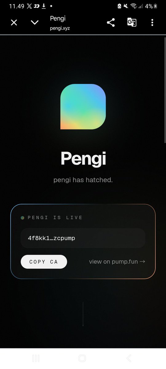 Ur_pain39's tweet photo. Update:

They already switched to a new CA.
4f8kk1MVqGTgStmuCbw7Bku8qpavCoRjK63asszcpump

Previous CA was dumped by the dev
Website keeps changing the contract address.

This is a clear pattern of bait and switch. @pengi_xyz so gay https://t.co/E9Q6sruV9G