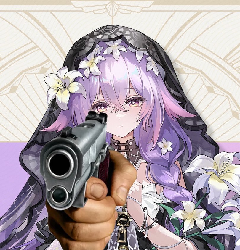 OpalDesuwa's tweet photo. A cute gentle nun using guns to fight is peak gap moe https://t.co/4EYSVjKPJZ
