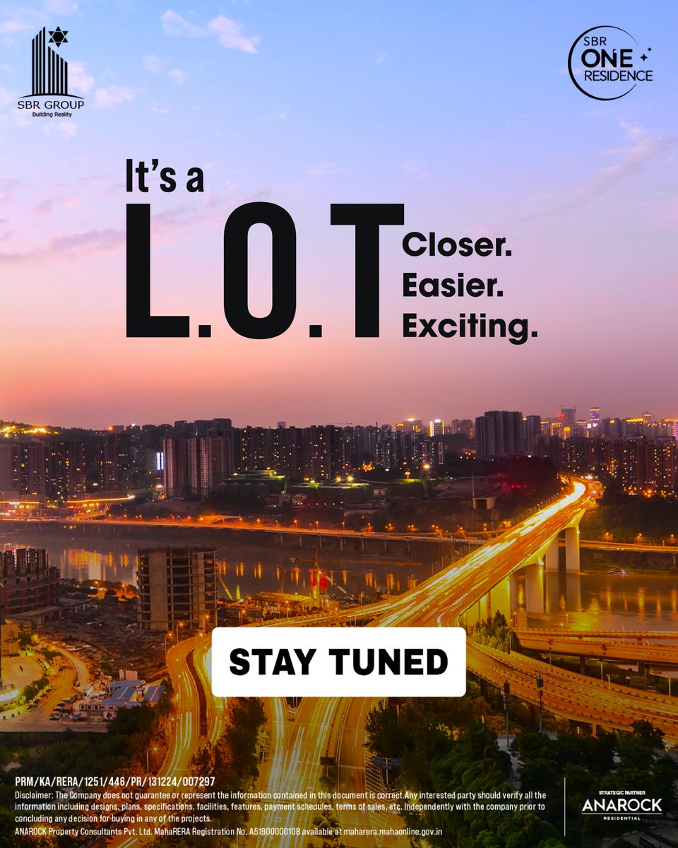 SBRGROUPS's tweet photo. 📍 Closer to your aspirations.
🚗 Easier to get to everything else.
🏡 Made for the way you want to live today. https://t.co/IKPs0Bn96g