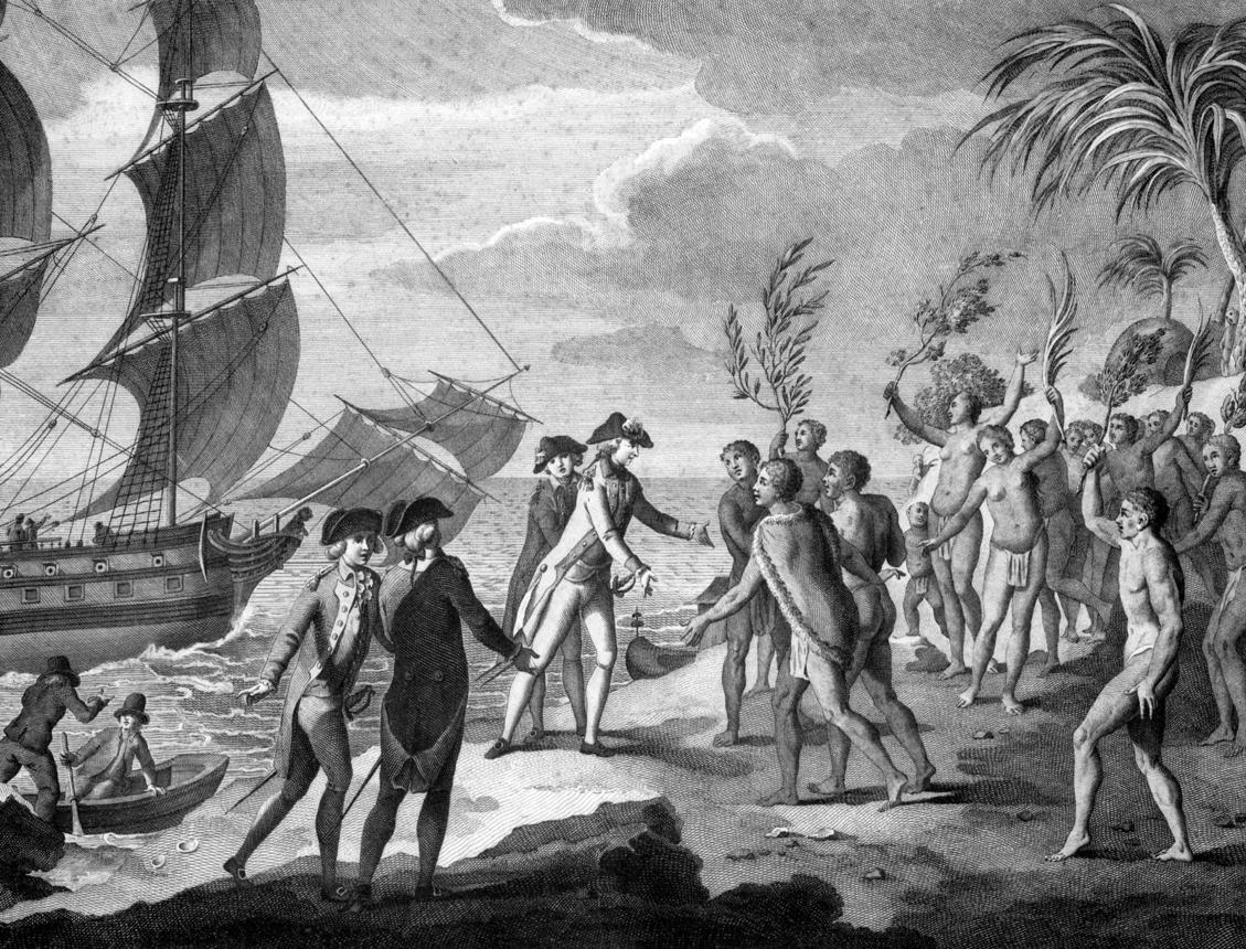 xPrinceJuba's tweet photo. 📜 Today in History October 8, 1769

James Cook and the crew of HMS Endeavour reached Aotearoa New Zealand, landing near present-day Gisborne. Their first encounters with local Māori quickly turned violent, and Cook’s men killed several Māori, including the leader Te Maro.

It was the beginning of a complicated and often tragic chapter in New Zealand’s history.

18th century engraving depicting Cook's arrival and encounter with Māori at Poverty Bay in 1769. It was produced after the voyage, based on drawings and accounts from members of Cook's expedition