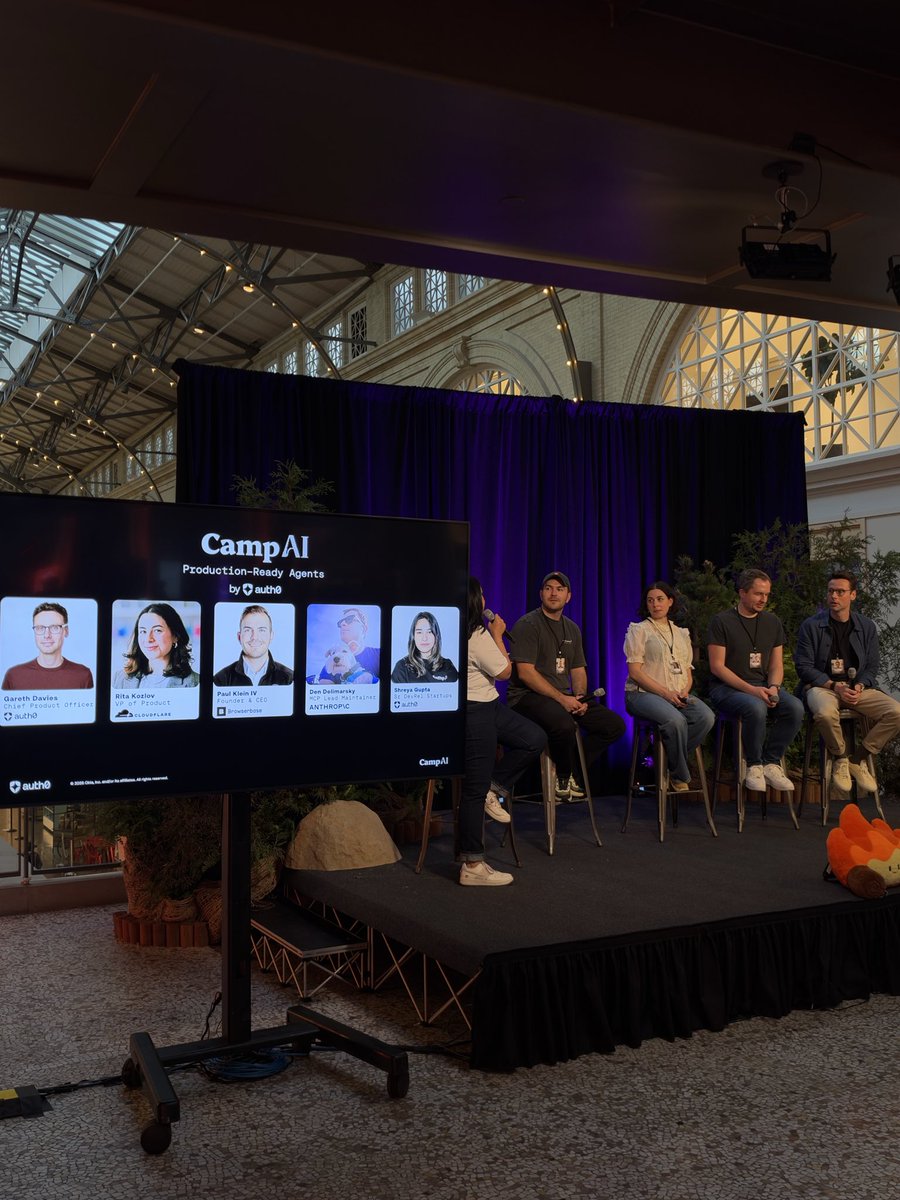 ArmaanWaels's tweet photo. An agent acting with its owner's credentials is indistinguishable from the owner.

At @auth0's Camp AI (SF Tech Week), the harder question on the panel was keeping an agent's actions matched to user intent over a long session.

Hours in, what signal tells you it has drifted? https://t.co/5oGZcHmMej