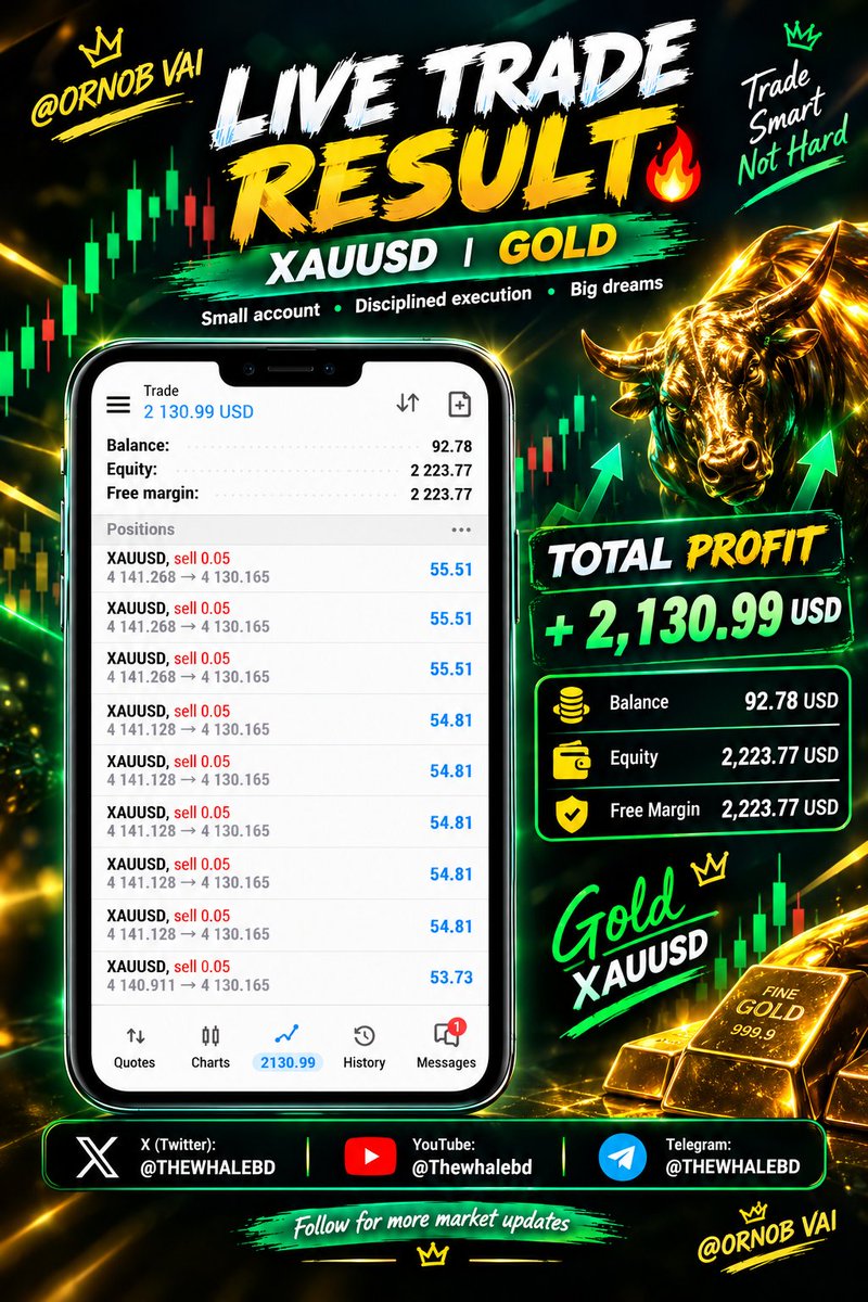 AsifKhan2245's tweet photo. #XAUUSD #Gold #Forex #Trading #GoldTrading #Ornob vai #thewhele
Twitter  : https://t.co/tsuNoQhFAl

YouTube: https://t.co/v61GsXj240 

Telegram: https://t.co/LQdSUc36Xt https://t.co/ORI1hZxP70