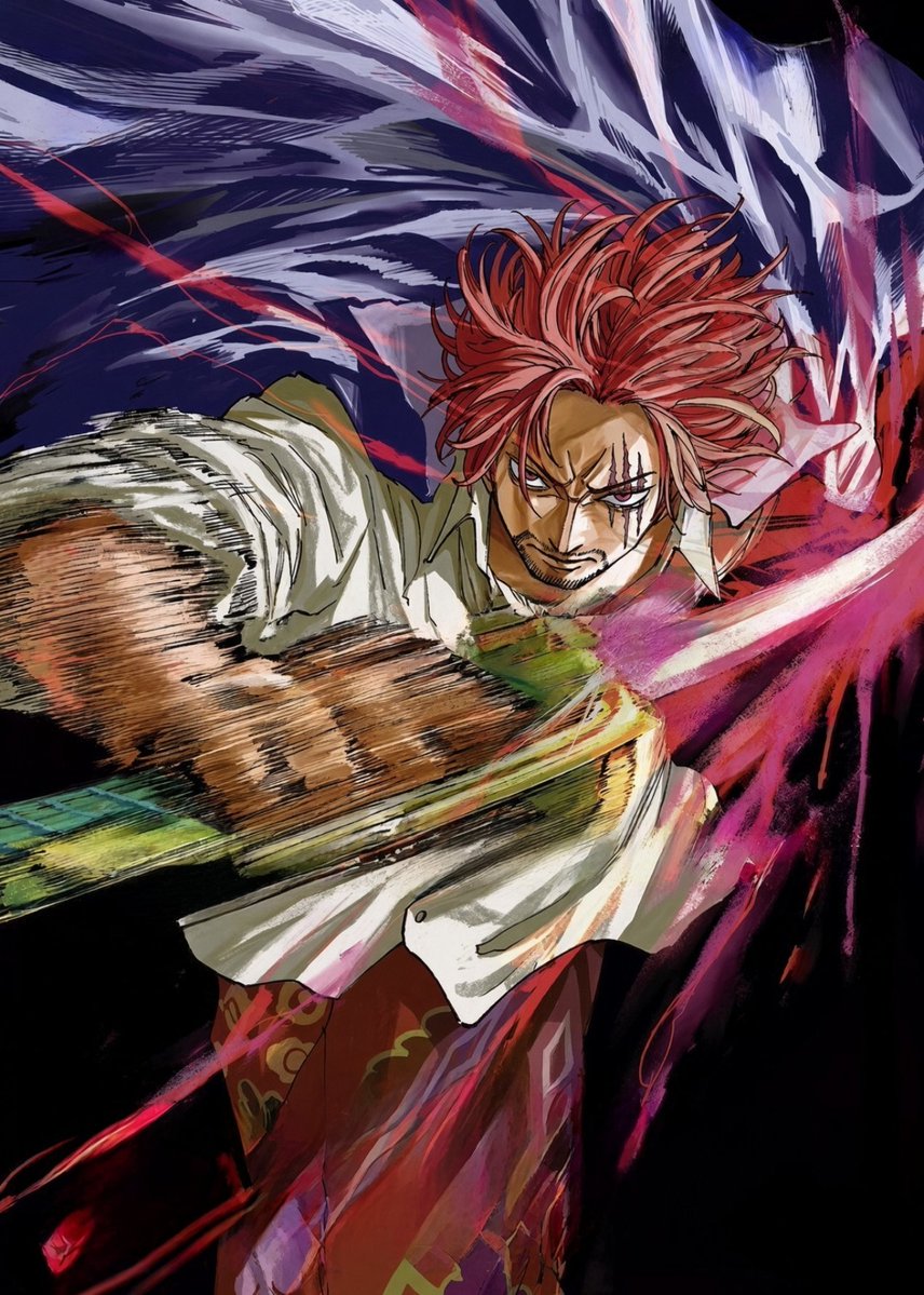 AnimexTwts's tweet photo. Shanks drawn by Yuto Suzuki, the author of Sakamoto Days https://t.co/USj6Xjh3tJ