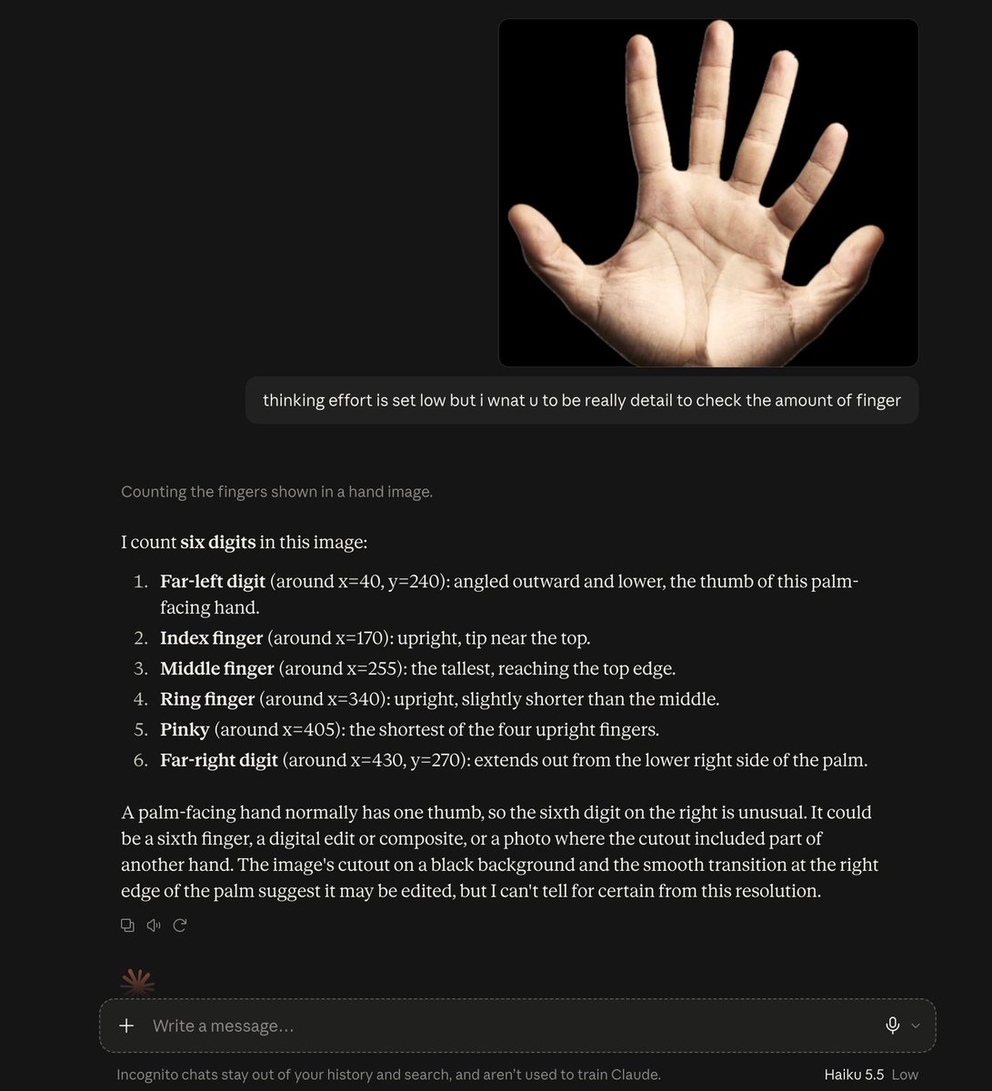 2rysDev's tweet photo. @dhruvtwt_ dumber model prompt matter more https://t.co/Po2VNjBrEF