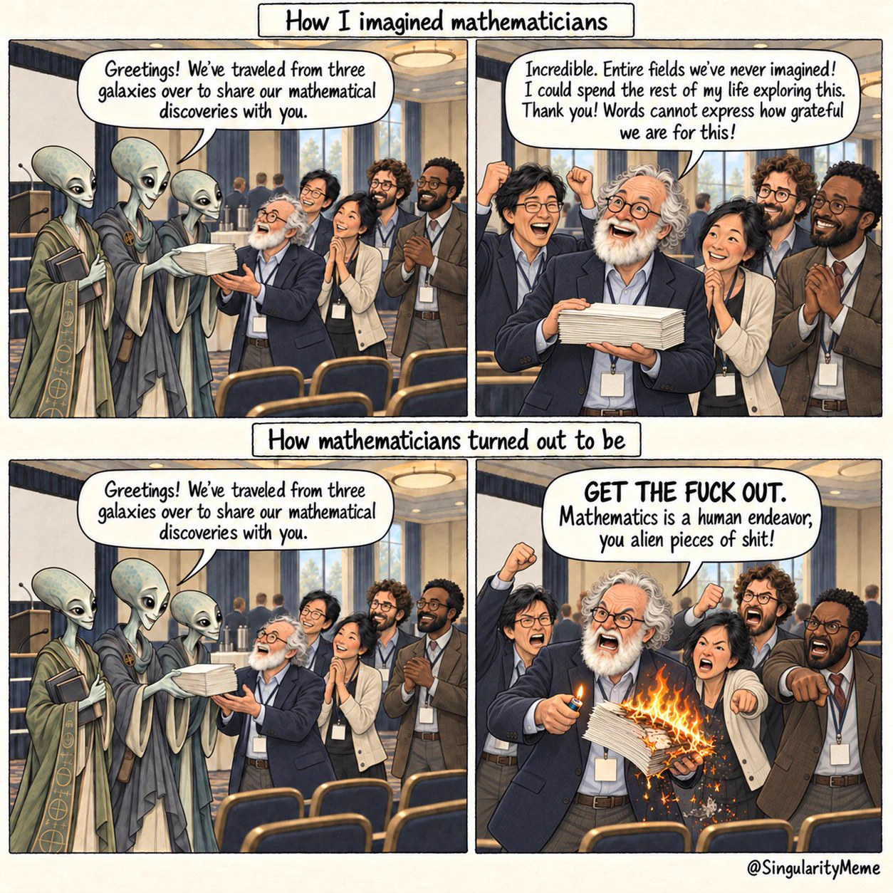 Singularity Memes on X: "@ericweinstein" / X