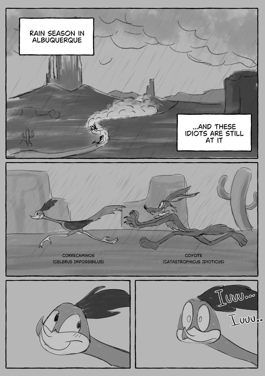 Ocurimi's tweet photo. "Rain season" // Part: 1
🐺🩷🐦
Si no publicaba al menos la primera pagina nunca me voy a dignar a continuarlo xd

#wilerunner #wileroad  #coyotevsacmeㅤㅤ https://t.co/rjLKpl8Int