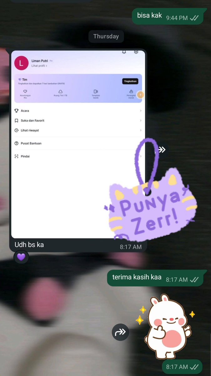 39zeronim's tweet photo. testi netflix dan capcut 

#punyazerr https://t.co/3YEC6nYGwh