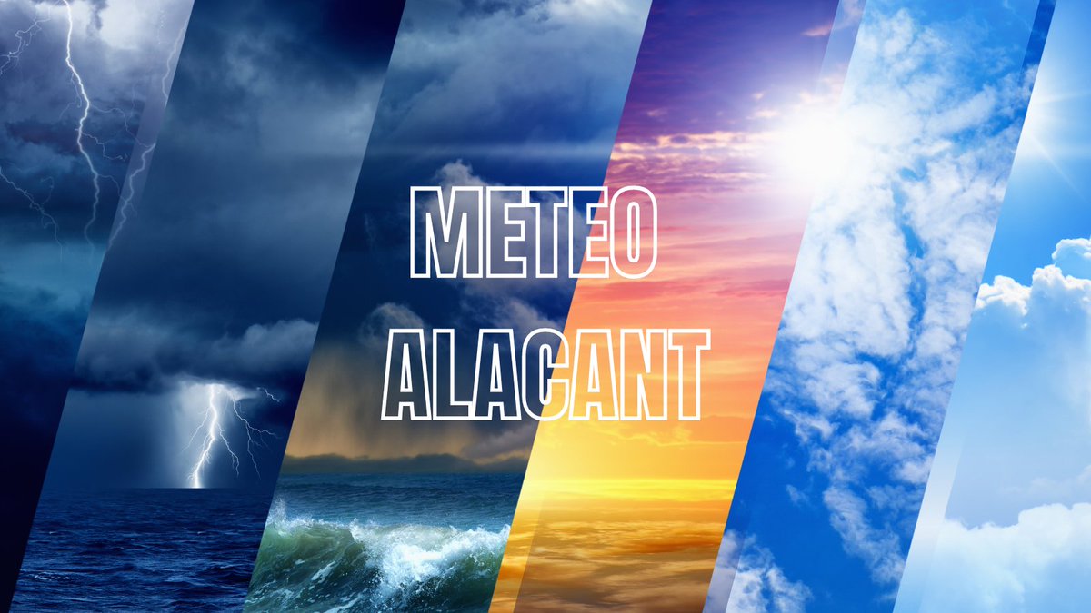 saicalicante's tweet photo. Bon dia i feliç dijous! Hui tindrem en general a #Alacant cel nuvolós ⛅️. Temperatures mín.19º i màx.27°. https://t.co/E13uzljJWb https://t.co/gtEn934Pme