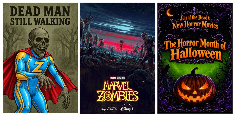 HorrorAvengers's tweet photo. LISTEN!  Dead Man Still Walking: Marvel Zombies (2025) with guest Jay of the Dead  https://t.co/swh4LA3HHo  -J  @DrWalkingDead https://t.co/V9x3HoQGa2