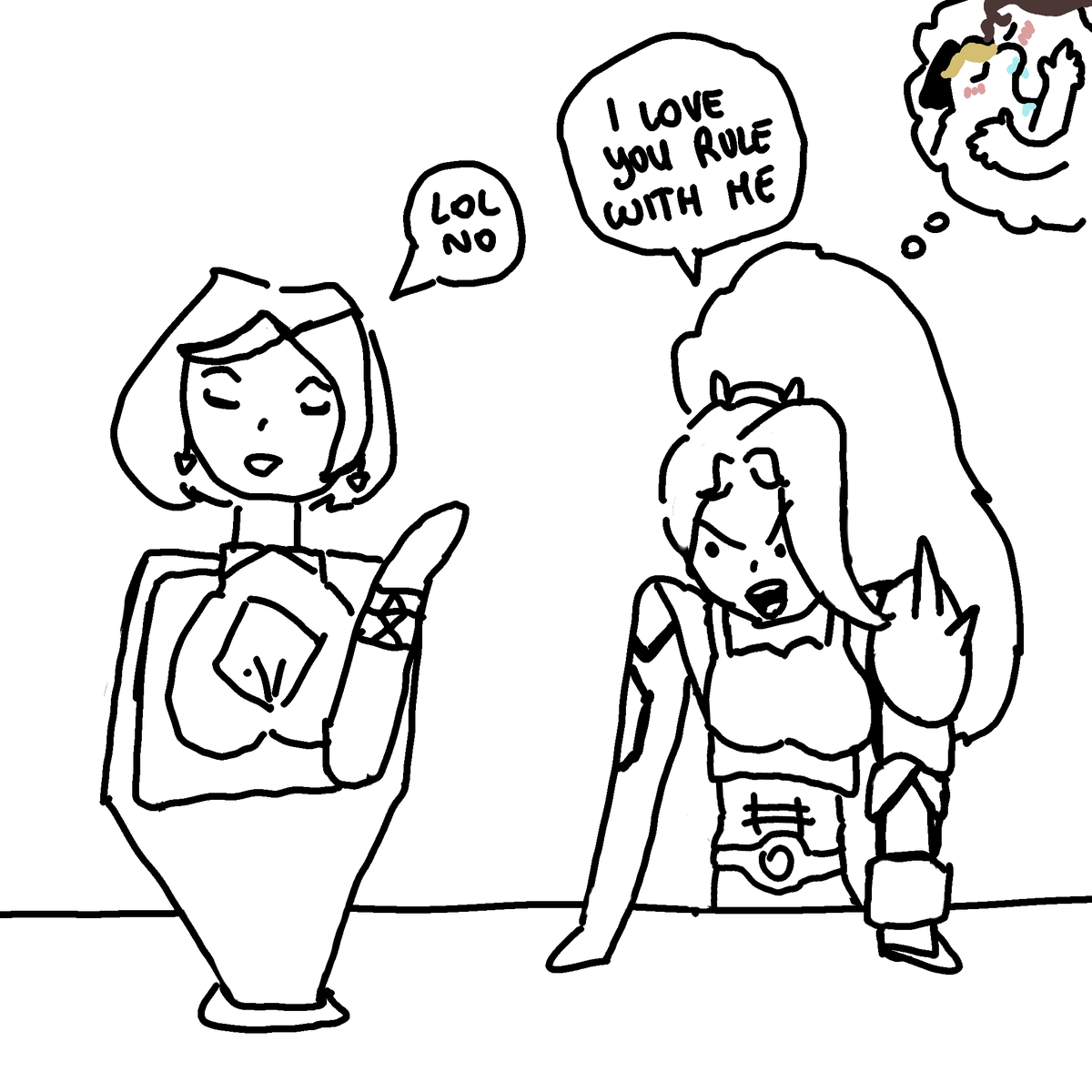 dormiveja's tweet photo. hi, i ship dominetta and this is my vent art. https://t.co/WnG6D3zaWj