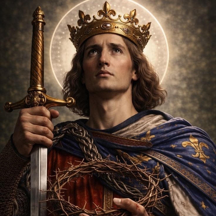MoradELHATTAB1's tweet photo. #BlocusLycées
#BlocusUniversités

Aux satanistes qui nous gouvernent,  cette citation de Saint Louis (le roi Louis IX) qui énonce la vertu de la pacification : « BÉNIS SOIENT LES APAISEURS. » 

Inspirée directement des Béatitudes de l'Évangile (« Heureux les artisans de paix »). https://t.co/aXFf8JWJ5w