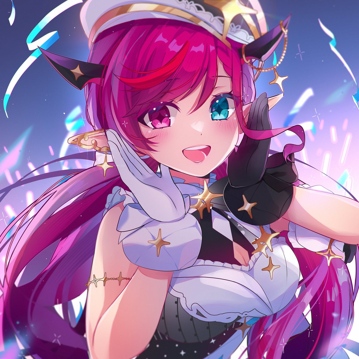 rumikuuart's tweet photo. ✨IRyS first sololive✨ Everything from the visuals, lighting, outfits, rock medley, the whole performance was absolutely breathtaking 🥺💖
 #IRySConcert2026 #IRySart https://t.co/J1iRzvaDca