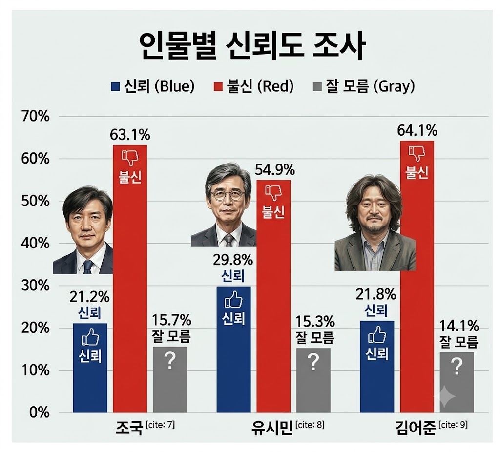 aaLee5518771265's tweet photo. 이재명 정부 흔드는 인간들의 신뢰도
유시민, 조국, 김어준 https://t.co/hZKEjpOVdd