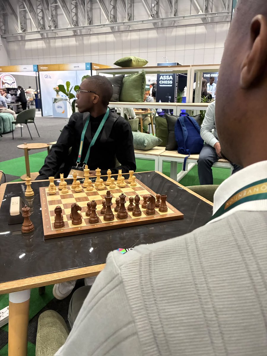 Insight_SA's tweet photo. ♟️Our Second Finalist Is Confirmed♟️ 
 
The second semi-final of the 2026 Insight/ASSA Chess Tournament has been decided, with Maropeng Molepo securing the win and claiming the final spot in the championship match. 👏 
 
That means the stage is now set: Mohamed Bhawoodien will face Maropeng Molepo for R10,000 and the title of Actuarial Grandmaster. 
 
Now there’s only one question left: who will make the final move? 👀♟️

Watch the finals live on YouTube: https://t.co/jlC1iCb9am
 
#InsightASSAChessTournament #ASSAConvention2026