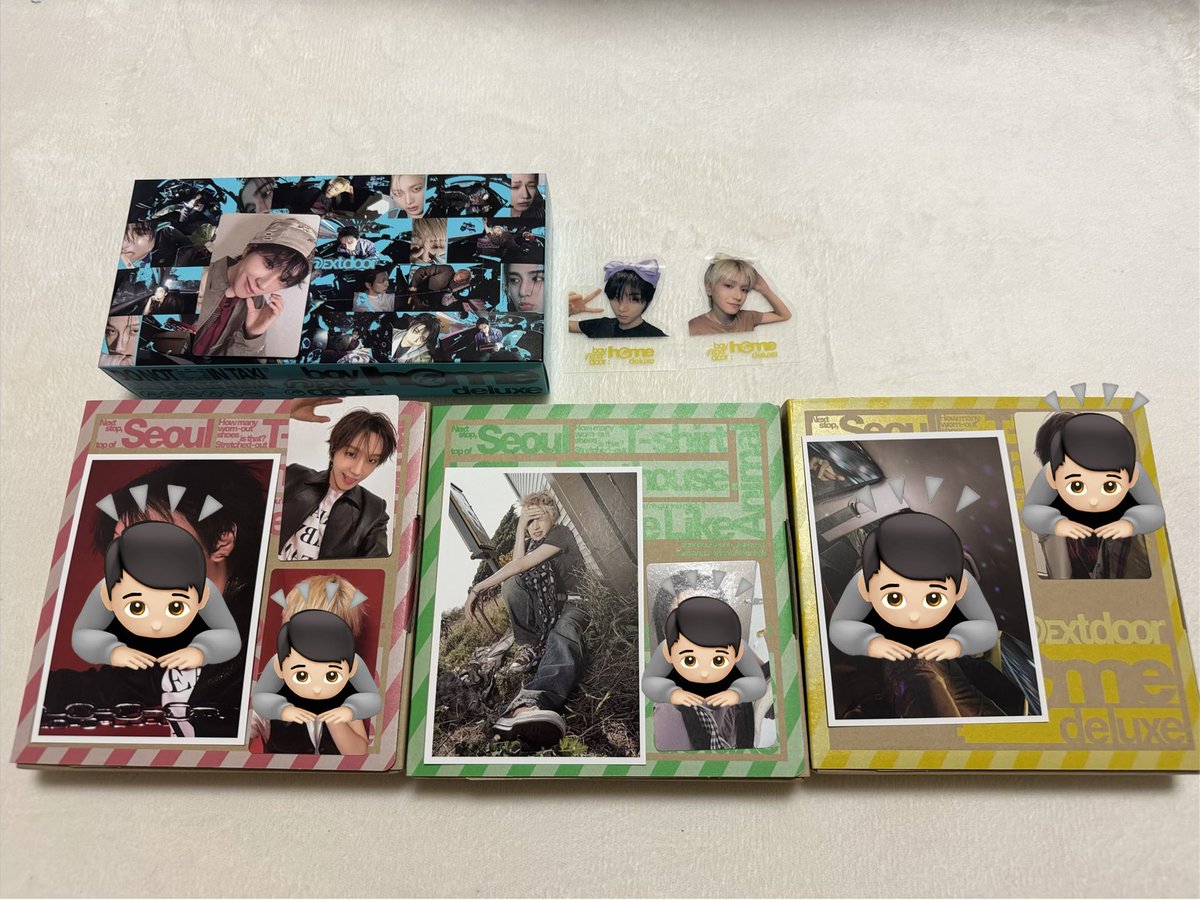 twsbnd_'s tweet photo. BOYNEXTDOOR ボネクド 交換 
HOME:DELUXE ポスカ トレカ 特典

【譲】画像1枚目
リウ、テサン、イハン、ウナク

【求】画像2枚目(その他)
同種ジェヒョン

まとめてだと嬉しいです
ポスト郵送、同日発送希望
お気軽にお声掛け下さい😊

 #BOYNEXTDOOR交換
 #ボネクド交換 https://t.co/OzdRGwZIWQ