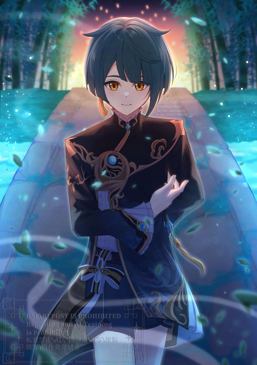 Nemuri_Nezu's tweet photo. 行秋坊ちゃまお誕生日おめでとう！🥳✨
#Xingqiu #行秋生誕祭2026 https://t.co/5uWzbHJgv4