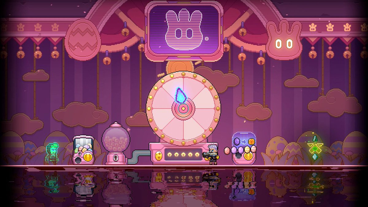 CoreKeiken's tweet photo. Neon Abyss 2 just hit Steam with a small-game hook that may be worth a look if the premise clicks. https://t.co/O6SU9BB40P