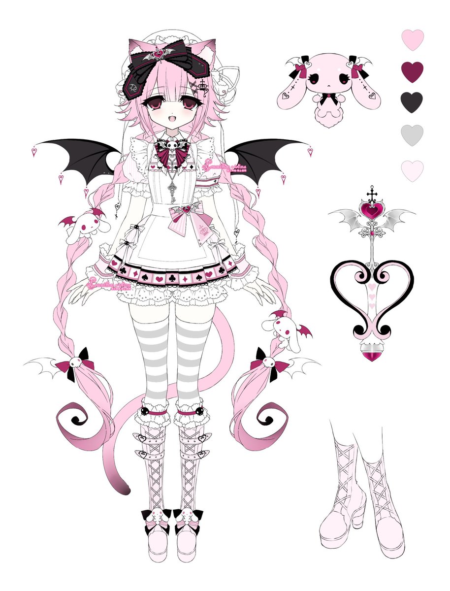 shinai000's tweet photo. CMS🩷🖤🦇 https://t.co/xwNFQirkIQ