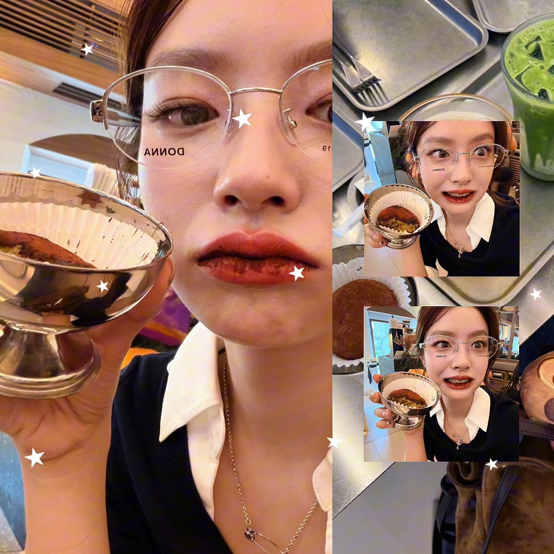 ruohaj's tweet photo. 𝒸hocolate on my lips, 𝓂atcha on the table, and absolutely no regrets 🍫🍵 https://t.co/h8ZArocbr9