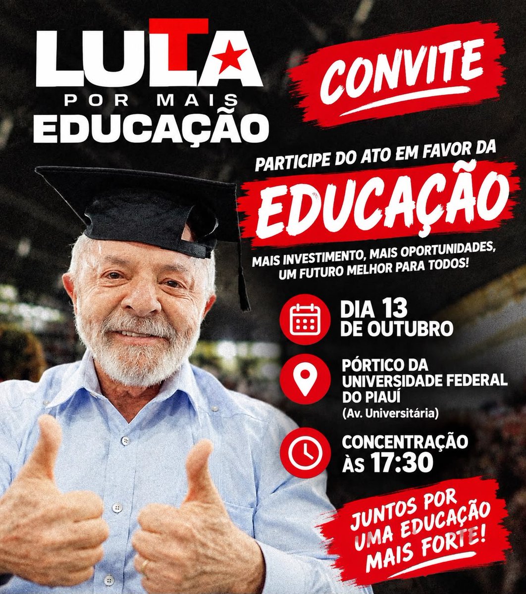 leti_uchis's tweet photo. 13/10 - 17h30
UFPI https://t.co/cDfMavT9nG