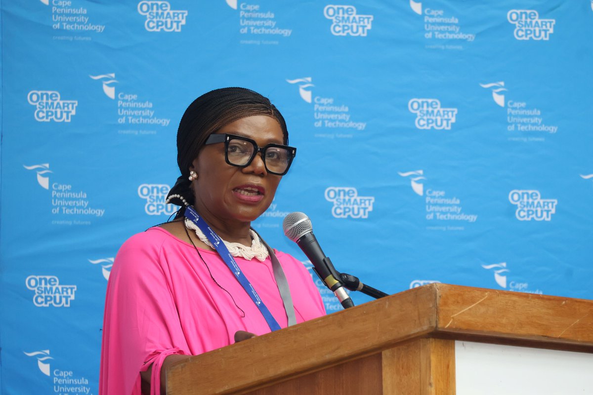 CPUT's tweet photo. Bathed in sparkle and excitement, CDISC recently brought together inspiring women, including Thuli Madonsela, a Professor of Law at Stellenbosch University, who delivered a keynote address at the Women's Celebration Breakfast at Bellville Campus. 

Full story here https://t.co/q6s33VO7e5
