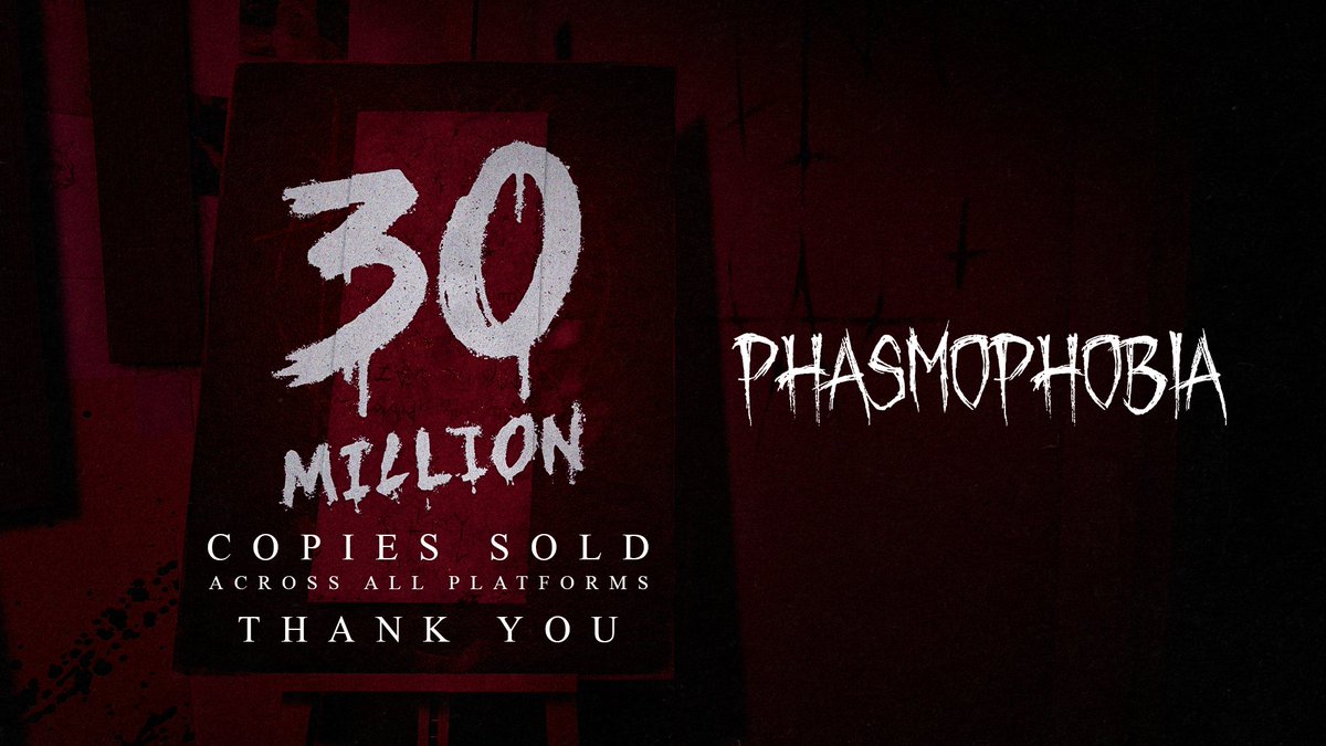 Phasmophobia 30 milhões: vendas ultrapassadas e evento Crimson Eye de volta
